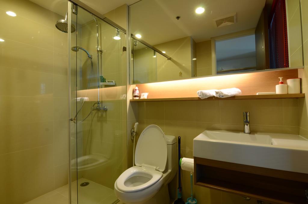 Cozy Studio Walk To Bts Free Wi-Fi Great Location Bangkok Exterior foto
