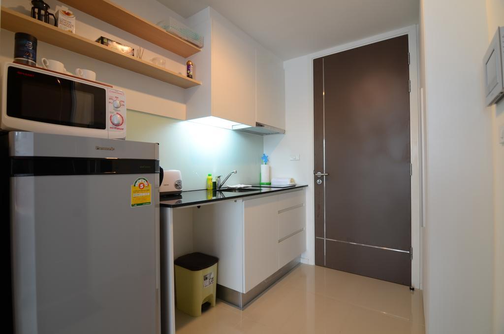 Studio Apartment Near Bts Skytrain Free Wifi Bangkok Exterior foto