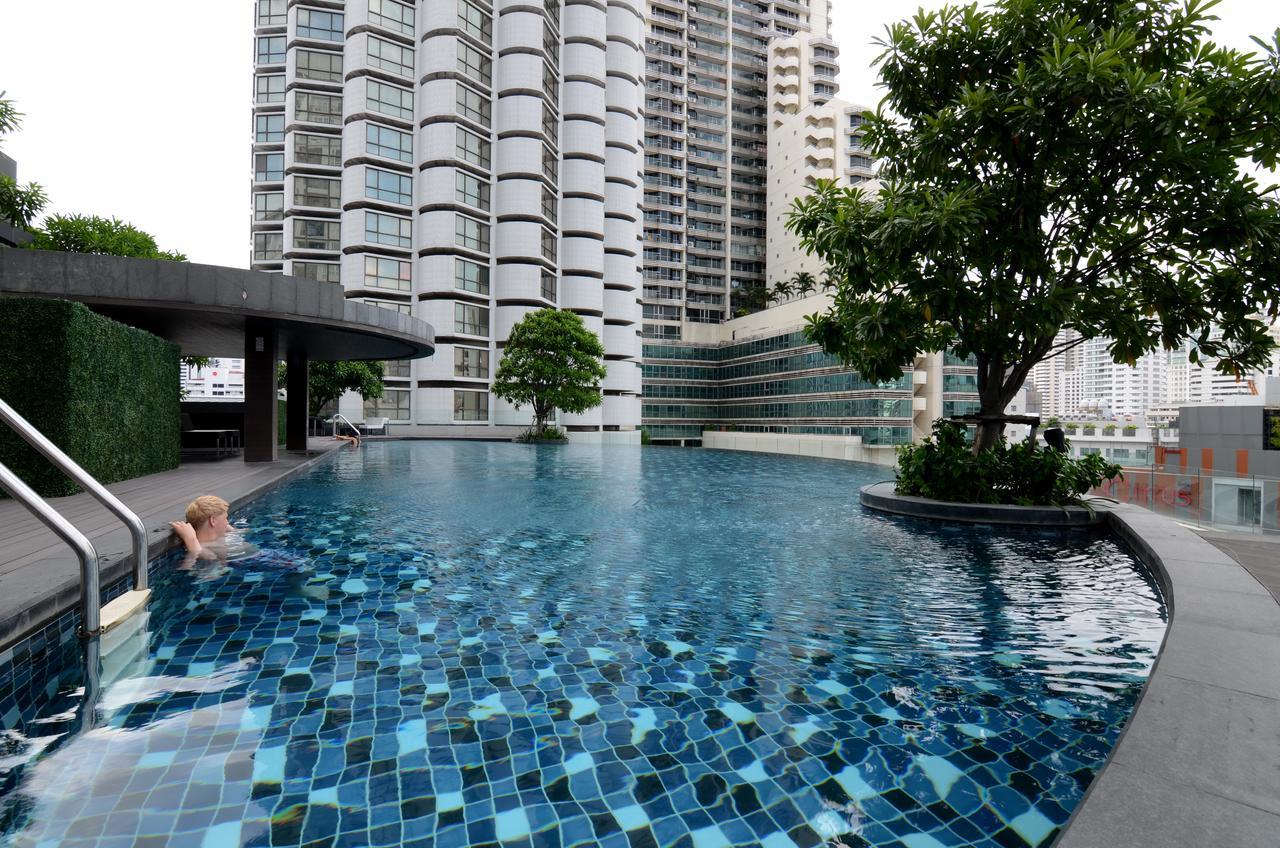 Studio Apartment Near Bts Skytrain Free Wifi Bangkok Exterior foto